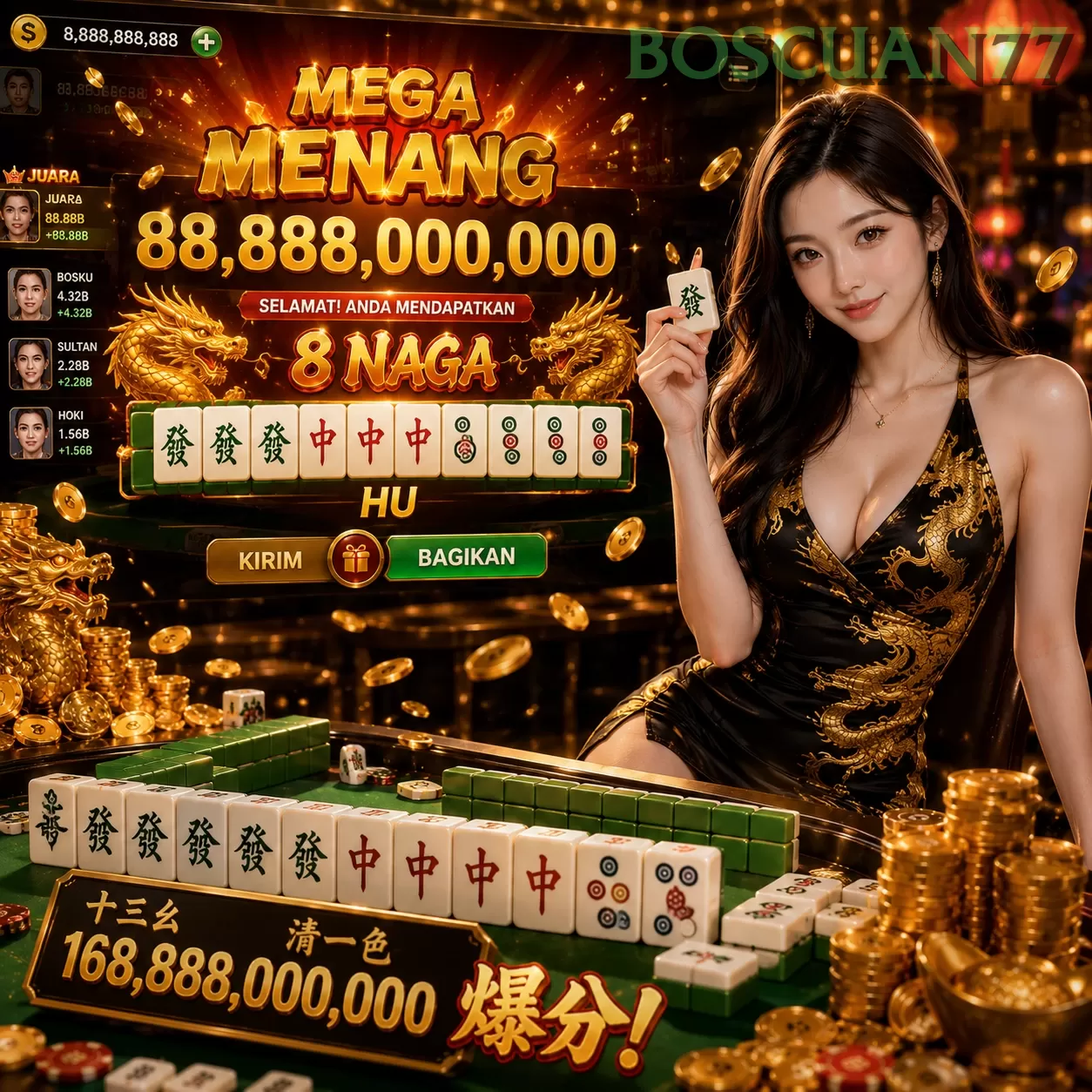 Main boscuan77mvp789e Menang Jackpot Besar